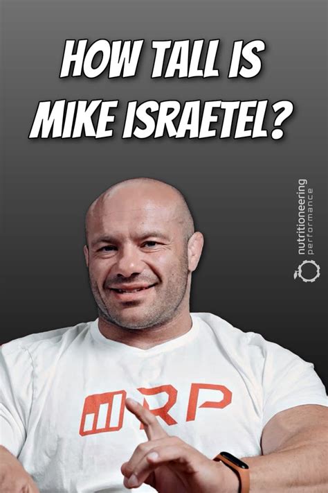 Mike Israetel answer your top questions every week, and informative videos on muscle growth, fat loss, and strength enhancement are posted regularly. . Dr mike israetel height
